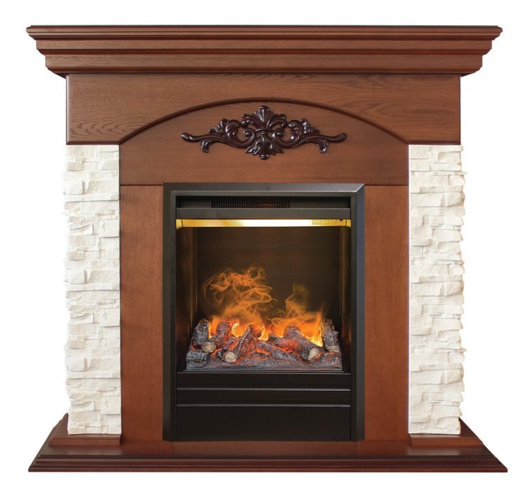 Электрокамин Neapolis NT c очагом 3D Olympic