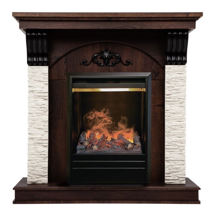 Электрокамин Corfino NT c очагом 3D Olympic