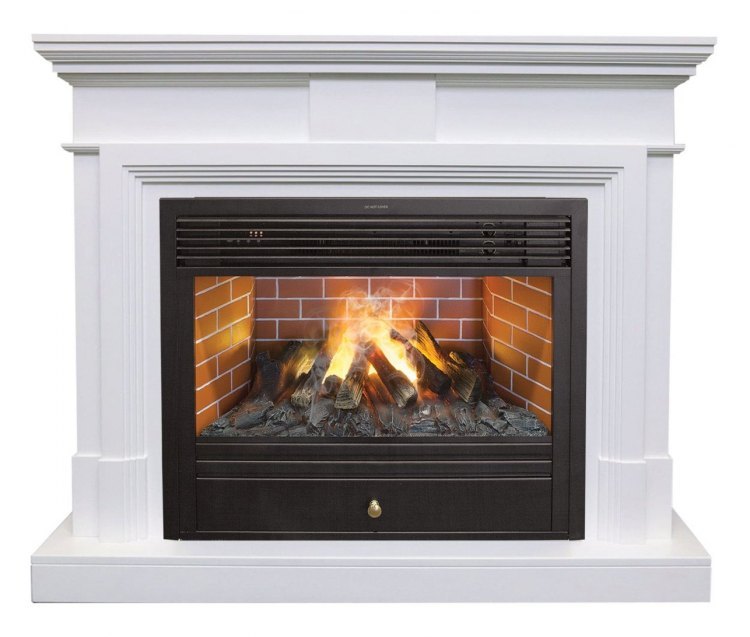 Электрокамин RealFlame Marco 26 WT с Novara 26 3D