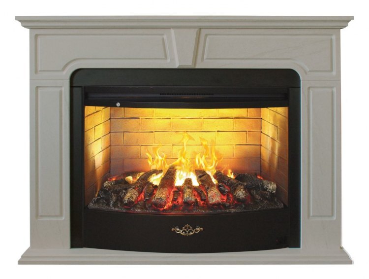 Электрокамин RealFlame THEODOR 33 WT с FireStar 33 3D