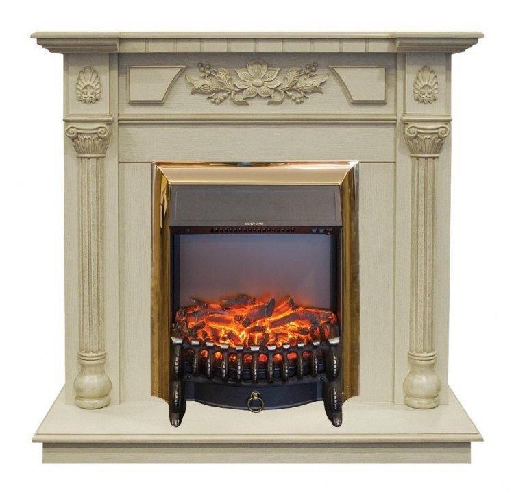Электрокамин RealFlame Dacota WT с Fobos BR S