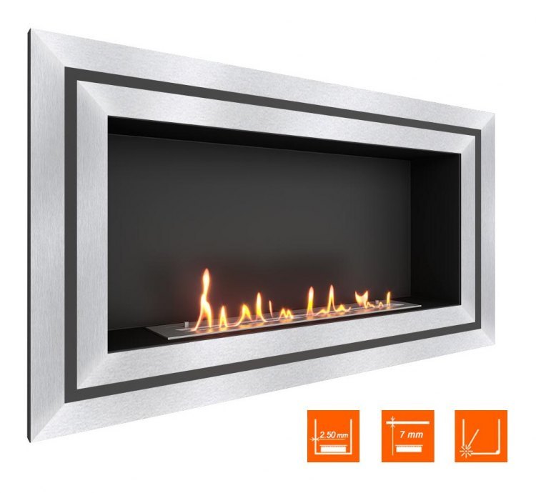 Биокамин в нишу SteelHeat GRAND-D 1200 (Стандарт)