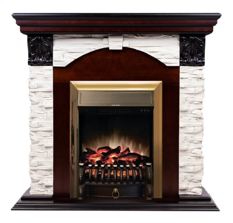 Электрокамин RealFlame Dublin Lux AO  с Fobos BR S