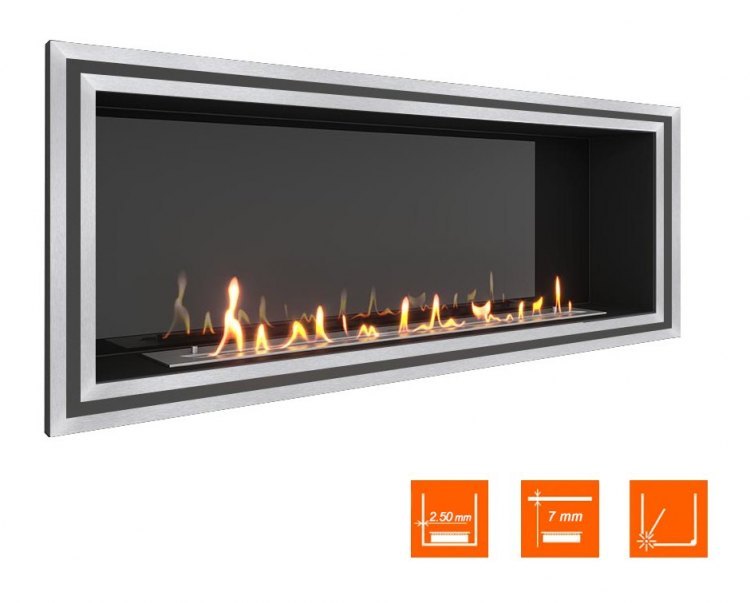 Биокамин в нишу SteelHeat ONE-D 1400 (Стемалит)