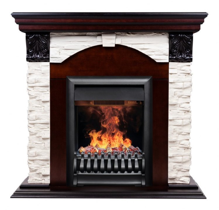 Электрокамин RealFlame Dublin Lux AO с Oregan 3D