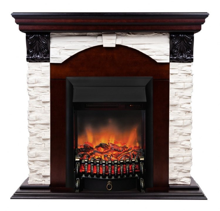 Электрокамин Dublin Lux DN с Fobos LUX BL S