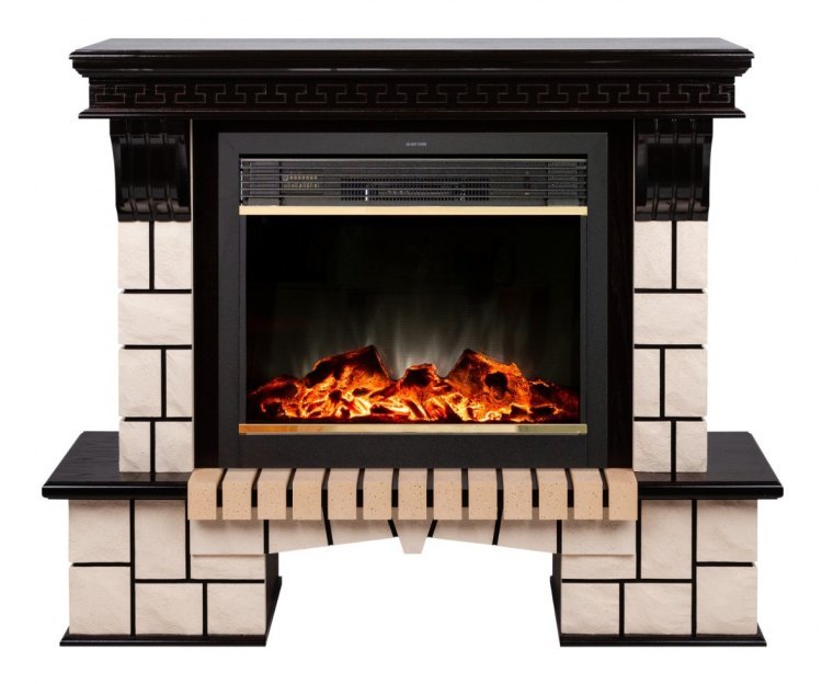 Электрокамин Stone New 26 AO с Moonblaze Lux BL S