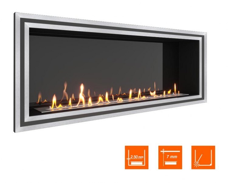 Биокамин в нишу SteelHeat ONE-D 1400 XL (Стемалит)