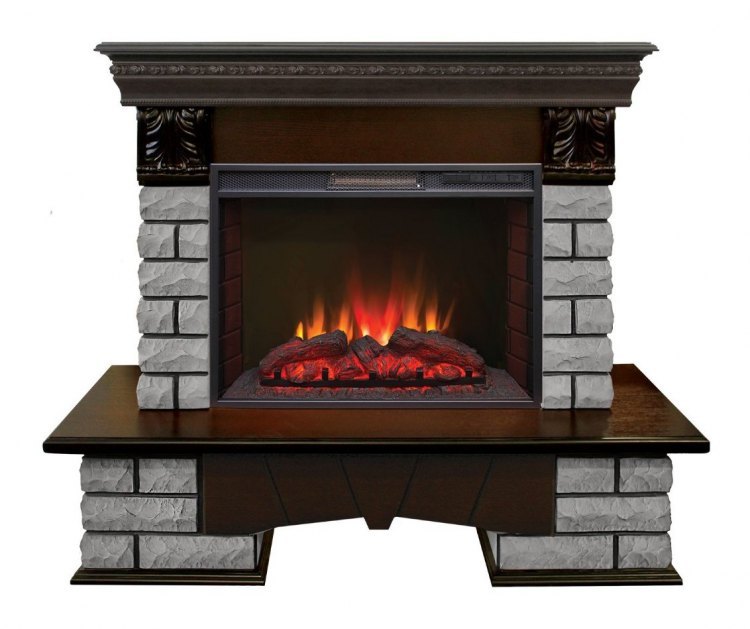 Электрокамин RealFlame Country Lux Rock 25 AO с Sparta 25,5