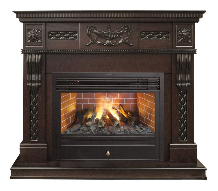 Электрокамин RealFlame Corsica Lux AO с Novara 26 3D