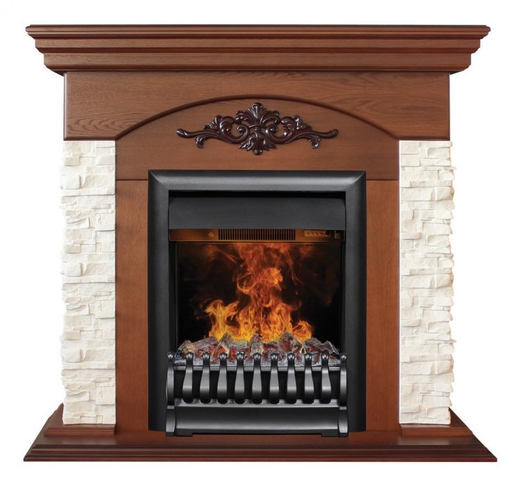 Электрокамин Neapolis NT c очагом 3D Oregan