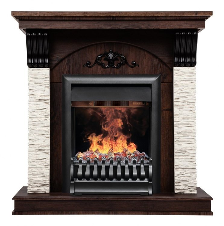 Электрокамин Corfino NT c очагом 3D Oregan