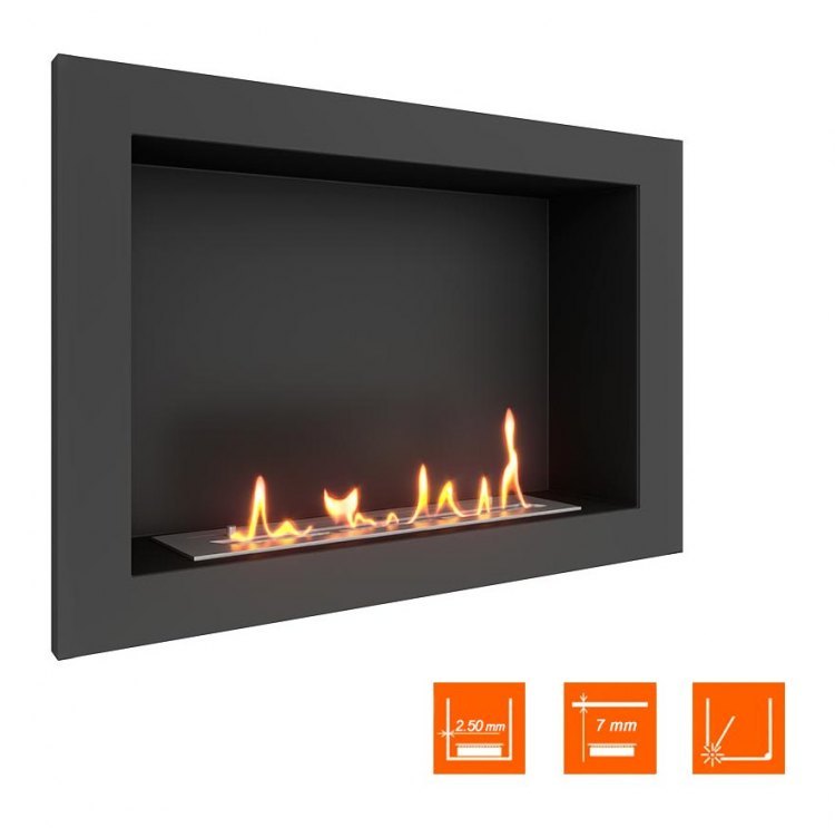 Биокамин в нишу SteelHeat ONE 800 (Стандарт)