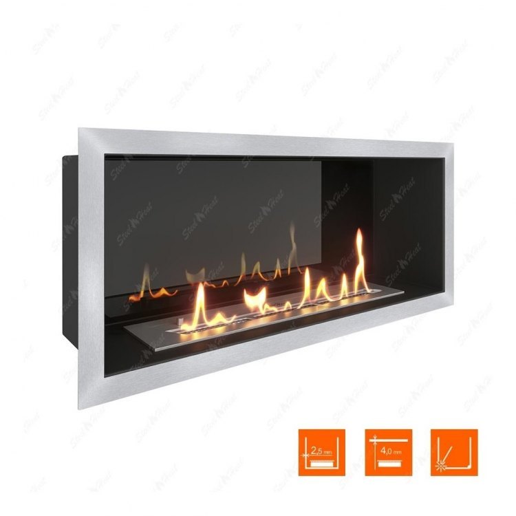 Биокамин в нишу SteelHeat LEADER-SH 700 Small (Стемалит)