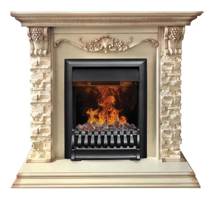 Электрокамин Patricia WT c очагом 3D Oregan