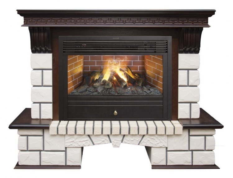 Электрокамин RealFlame Stone  26  с Novara 26 3D