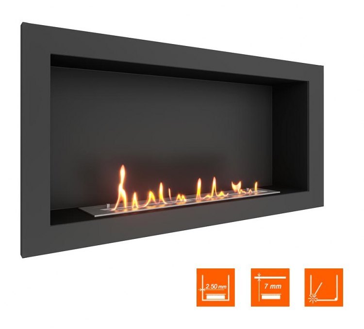 Биокамин в нишу SteelHeat ONE 1100 (Стандарт)