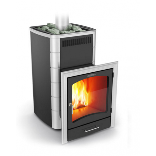 Дровяная печь для бани TMF Калина Inox БСЭ антрацит НВ ПРН