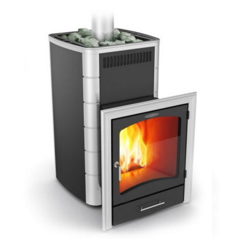 Дровяная печь для бани TMF Калина Inox БСЭ ТО антрацит НВ ПРН
