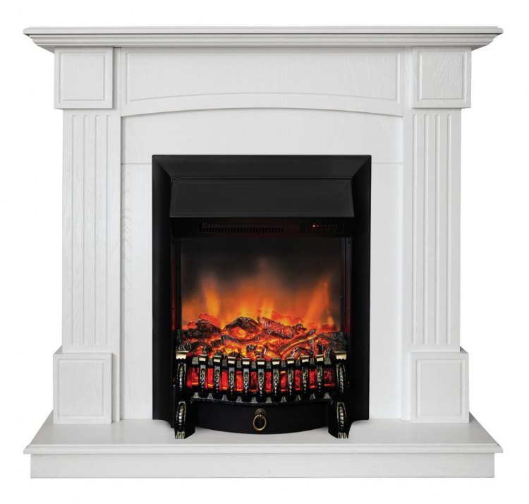 Электрокамин RealFlame Andrea WT с Fobos Lux S BL/ BR