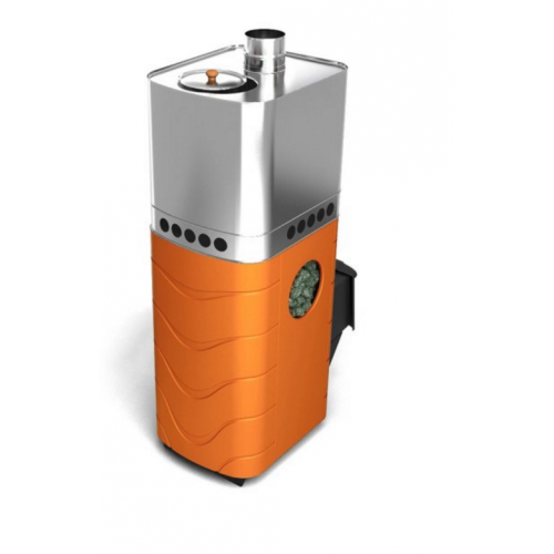 Дровяная печь для бани TMF Бирюса 2013 Carbon ДА ЗК терракота