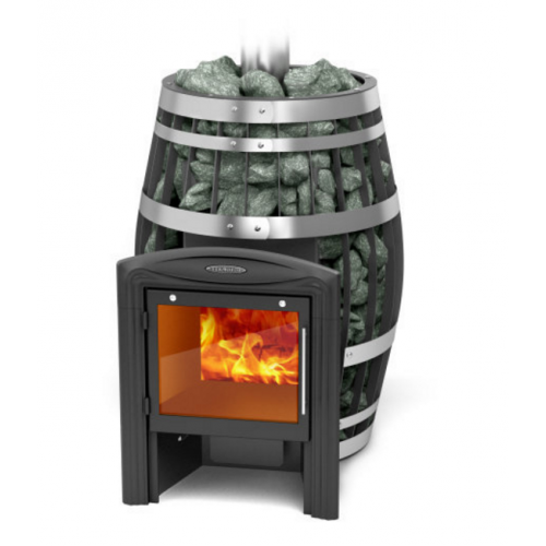 Дровяная печь для бани TMF Саяны XXL 2015 Carbon Витра ЗК