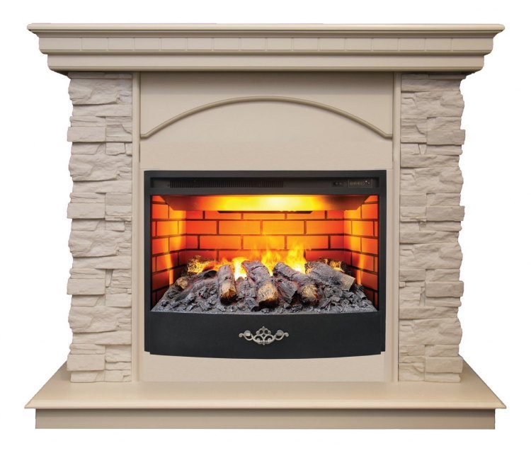 Электрокамин Elford 25,5 WT c очагом FireStar 25,5 3D