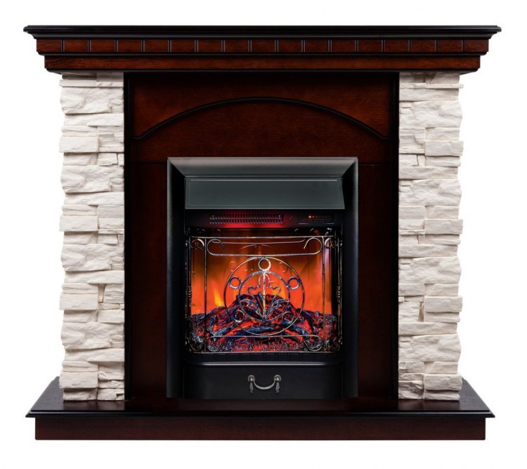 Электрокамин Elford AO с Majestic Lux BL S