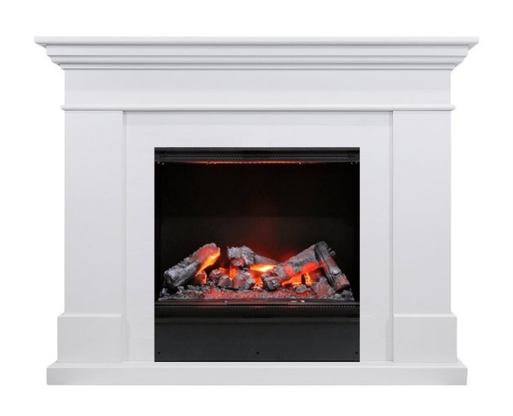 Каминокомплект California - Алебастр с очагом Engine 56-600 LL