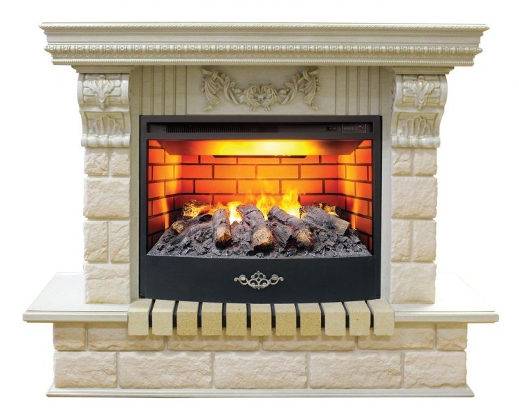 Электрокамин Gracia 25,5 WT c очагом FireStar 25,5 3D