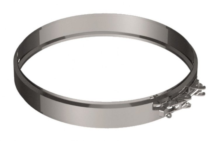 Хомут соединительный D180/280, AISI 304 (Вулкан)