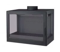 Каминная топка Liseo LCI 007 GFLR Flat top (два боковых стекла) (K7 RL)