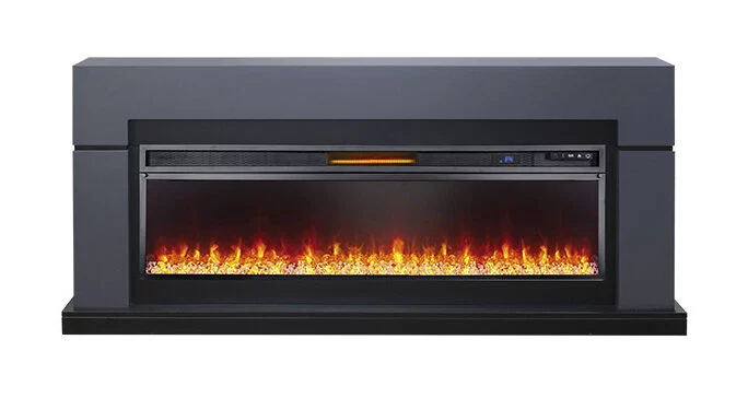 Портал Lindos Graphite Grey под очаг Vision 60 LED