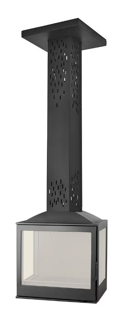 Камин LCI 5 SKY GFLR, два боковых стекла, H=2,6 метра (Liseo Castiron)
