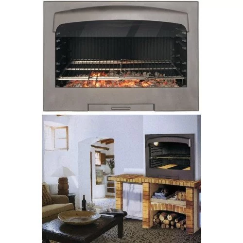 Каминная топка Hergom Asador H04/100 (без дверки, без стекла)