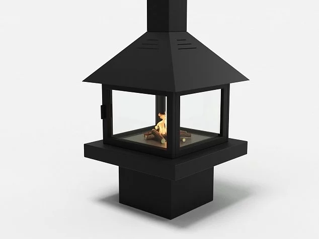 Биокамин Островной Good Fire Куб 850
