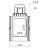 Каминная топка Liseo LCI 9 G4 (L9 4 Glasses)
