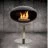 Биокамин Cocoon Fires напольный Terra Pedestal Black