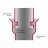 Переходник Топка - Schiedel Permeter ULTRA 25 1000 мм черный, D 130/180 мм