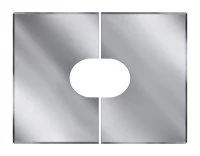 Фланец наклонный разрезной без изоляции 0?-20? D250/350, AISI 304 (Вулкан)