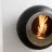 Биокамин Cocoon Fires настенный Vellum Black