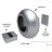 Биокамин Cocoon Fires настенный Vellum Stainless Steel