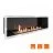 Биокамин в нишу SteelHeat LEADER-SH 1000 Small (Стемалит)