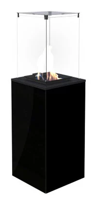 Газовый нагреватель Kratki PATIO M/CZ (черное стекло)