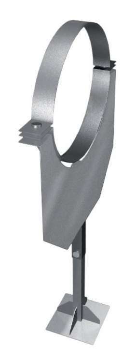 Консоль напольная L300-800, D120, AISI 304 (Вулкан)