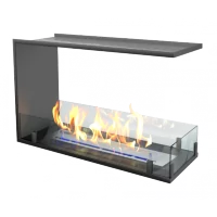 Встраиваемый торцевой сквозной очаг ZeFire Standart 800 (без ТБ)