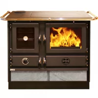 Отопительно-варочная печь с водяным контуром MBS Super Thermo Magnum Stone R