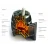 Дровяная печь для бани TMF Саяны Carbon Витра