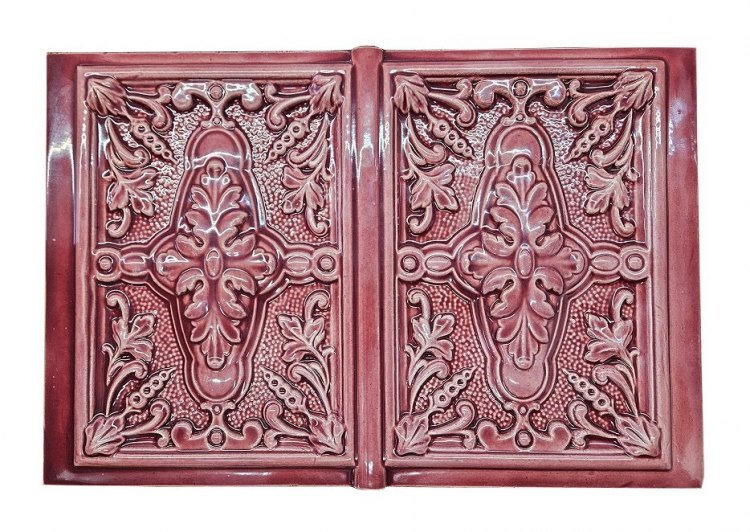 Чугунная печь камин Астов Майолика Классик