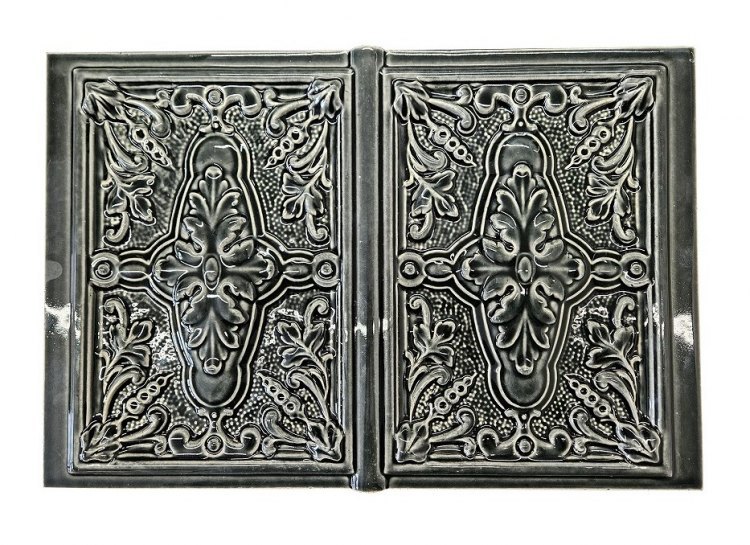 Чугунная печь камин Астов Майолика Классик